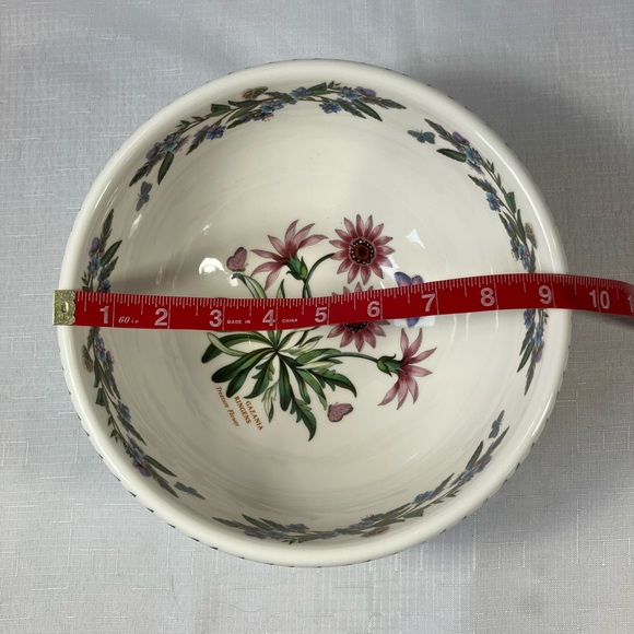 Portmeirion Botanic Garden Serving Bowl, Susan Williams-Ellis, Treasure Flower - Picture 3 of 7